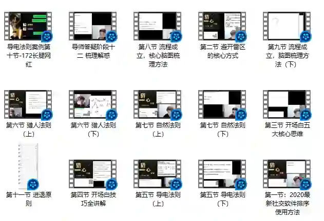 七分学堂猎心计划实战指南：情感攻心术限时揭秘-知行情感社