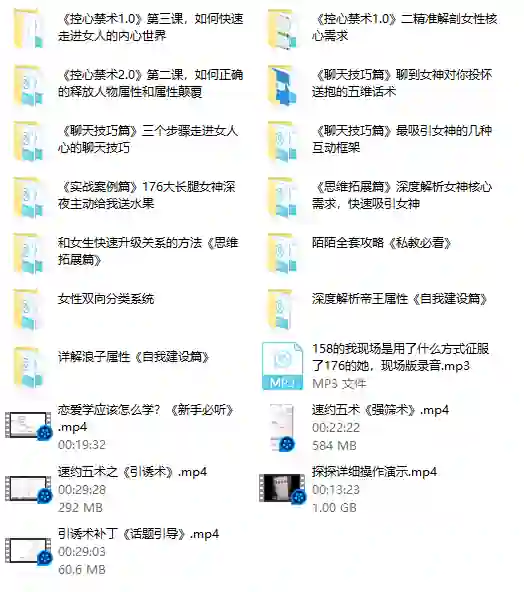 私教专属实战指南：魅男方法V3.0揭秘-知行情感社