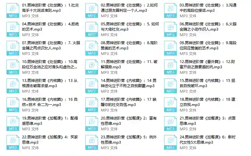 图片[1]-浪哥专属｜高段位男神进阶营实战指南（2024限时揭秘版）-知行情感社