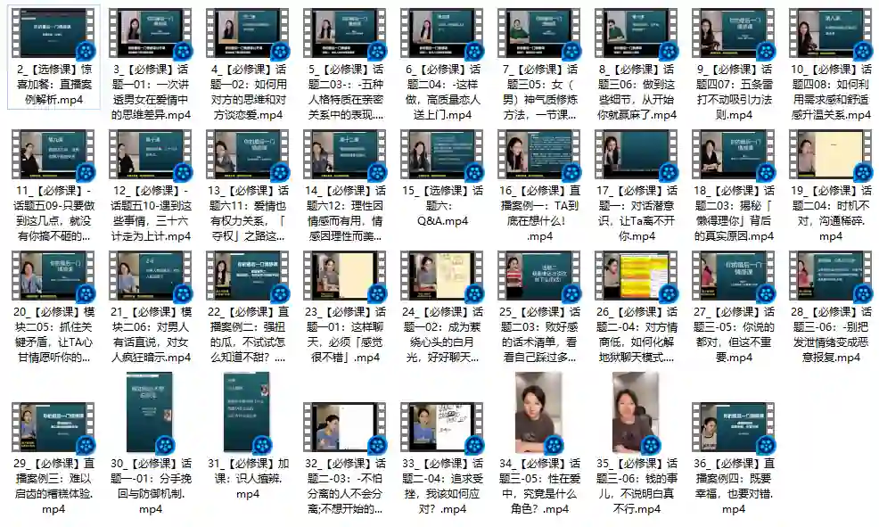 白墨兮《你的最后一门情感课》实战指南|限时揭秘专属情感升级路径-知行情感社