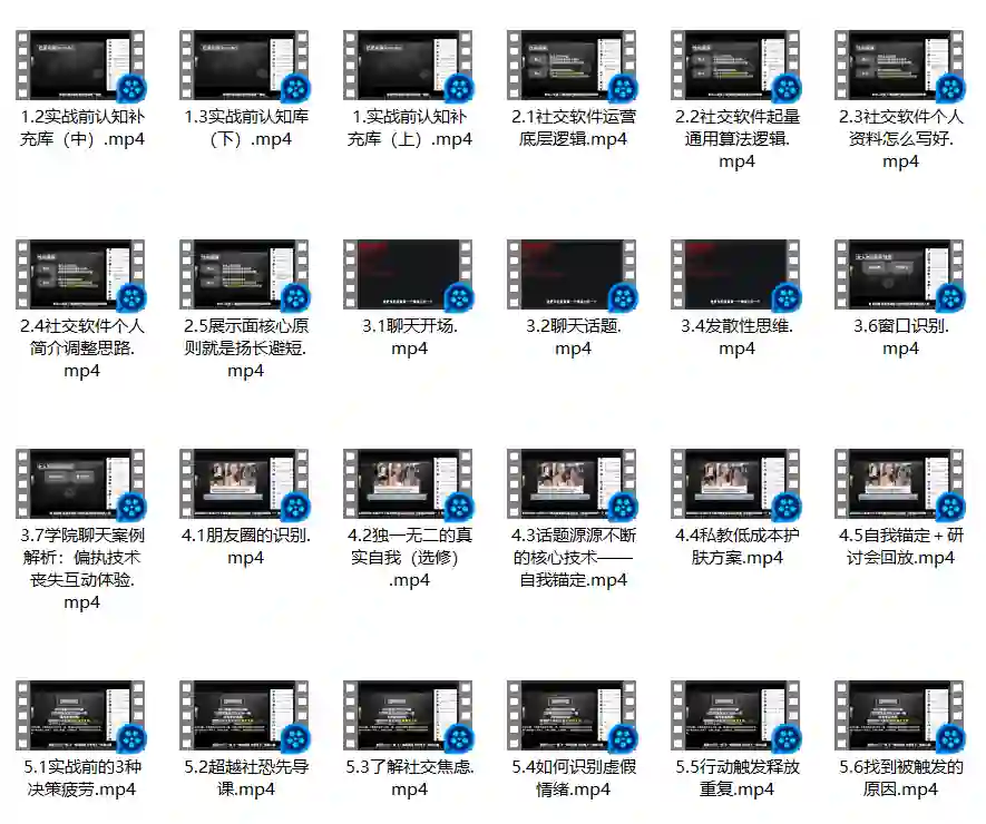 图片[2]-《大师学院A班》30天实战指南：社交光谱课程骨架揭秘-知行情感社