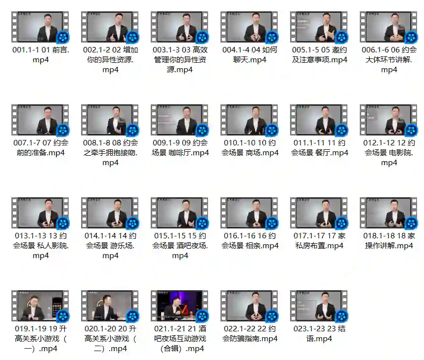 图片[1]-故事制造室《约会指南》实战揭秘版-知行情感社